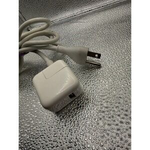 Apple 10W USB Power Adapter A1357 Wall Charger with AC Extension Cord White